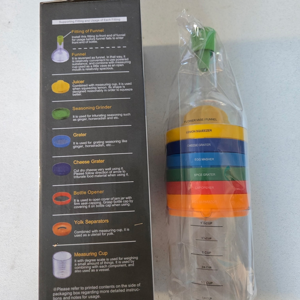 Source Unknown Multi-Color Kitchen Tool Set - Picture 3 of 3